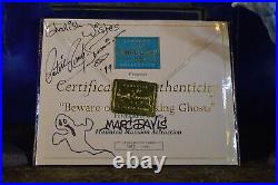 WDCC The Haunted Mansion Beware of Hitchhiking Ghosts NLE# 1313 Artist Signed