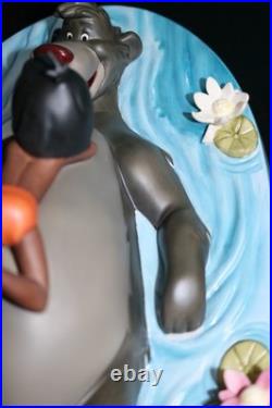 WDCC The Jungle Book's Baloo & Mowgli Jungle Harmony with Lithograph New in Box