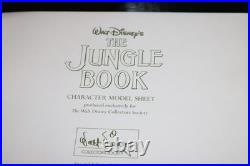 WDCC The Jungle Book's Baloo & Mowgli Jungle Harmony with Lithograph New in Box