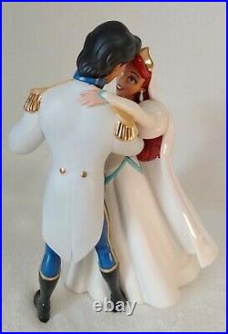 WDCC The Little Mermaid Ariel Eric Two Worlds One Heart Wedding Disney Figurine