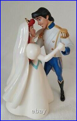 WDCC The Little Mermaid Ariel Eric Two Worlds One Heart Wedding Disney Figurine