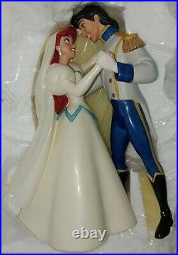 WDCC The Little Mermaid Ariel Eric Two Worlds One Heart Wedding Disney Figurine