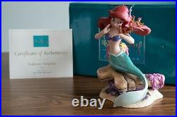 WDCC The Little Mermaid Ariel Seahorse Surprise MIB COA