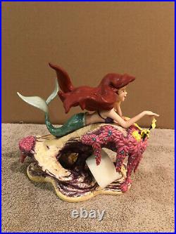 WDCC The Little Mermaid Ariel & Sebastian He Loves Me, He Loves Me Not
