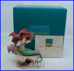 WDCC The Little Mermaid SEAHORSE SURPRISE Ariel MIB with COA