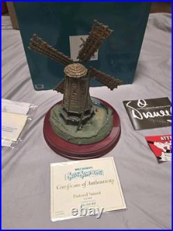 WDCC The Old Mill 70th Anniversary Pastoral Sunset WithBox & COA