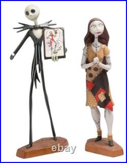 WDCC The Sandy Claws Seamstress Sally & Jack Skellington Laughter & Joy READ