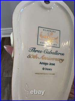 WDCC The Three Caballeros Figurines All With COA And Original Boxes Mint