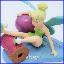 WDCC Tinkerbell Little Charmer Peter Pan With 2001 Collectors Society Base + Pin