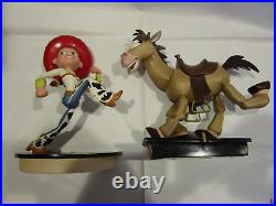 WDCC Toy Story 2 Jessie & Bullseye Yeee-ha! Ride Like The Wind COAs Box HTF RARE