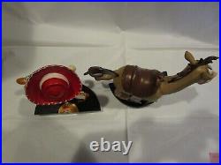 WDCC Toy Story 2 Jessie & Bullseye Yeee-ha! Ride Like The Wind COAs Box HTF RARE