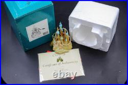 WDCC Triton's Castle Ornament from Disney's The Little Mermaid in Box with COA