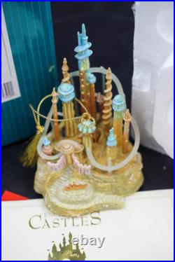 WDCC Triton's Castle Ornament from Disney's The Little Mermaid in Box with COA