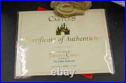 WDCC Triton's Castle Ornament from Disney's The Little Mermaid in Box with COA