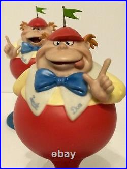 WDCC Tweedle Dee & Tweedle Dum Riddles'n' Rhymes and Puzzles'n' Poems NIB