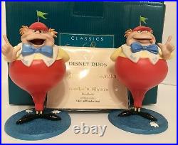 WDCC Tweedle Dee & Tweedle Dum Riddles'n' Rhymes and Puzzles'n' Poems NIB