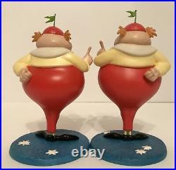 WDCC Tweedle Dee & Tweedle Dum Riddles'n' Rhymes and Puzzles'n' Poems NIB