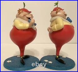 WDCC Tweedle Dee & Tweedle Dum Riddles'n' Rhymes and Puzzles'n' Poems NIB