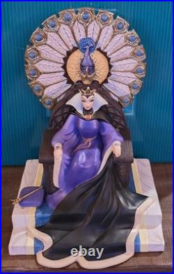 WDCC Villians Enthroned Evil Queen Snow White Walt Disney COA Original Box #665