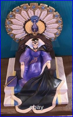 WDCC Villians Enthroned Evil Queen Snow White Walt Disney COA Original Box #665