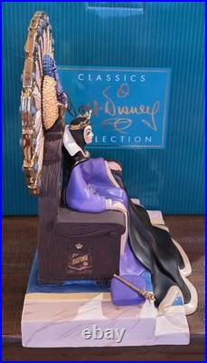 WDCC Villians Enthroned Evil Queen Snow White Walt Disney COA Original Box #665