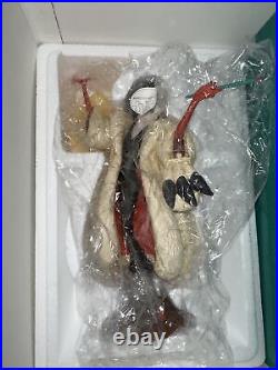 WDCC WALT DISNEY CLASSIC COLLECTION 1995 CRUELLA DE VIL FIGURINE WithBOX AND COA