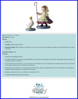 WDCC WDAC Disney It's a Small World Belgium SIGNED Dave Pacheco Backstopped