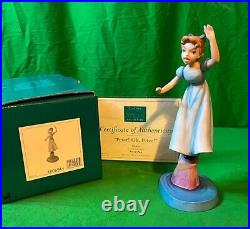 WDCC WENDY from PETER PAN Peter, Oh! Peter! Box & COA Disney Retired HARD2FIND