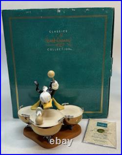 WDCC Walt Disney Classic Collection Symphony Hour Donald's Drum Beat with COA Box
