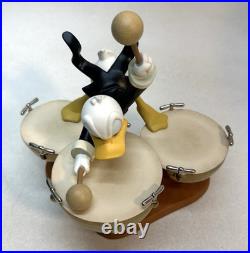 WDCC Walt Disney Classic Collection Symphony Hour Donald's Drum Beat with COA Box