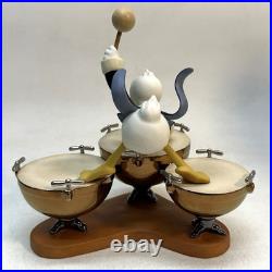 WDCC Walt Disney Classic Collection Symphony Hour Donald's Drum Beat with COA Box