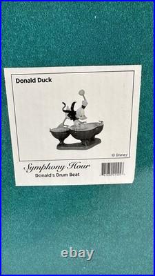 WDCC Walt Disney Classic Collection Symphony Hour Donald's Drum Beat with COA Box