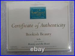 WDCC Walt Disney Classics Bookish Beauty Belle 2005 Club Kit Sleeping Beauty WDCC Walt Disney Classics Bookish Beauty Belle 2005 Club Kit Sleeping Beauty