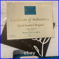 WDCC Walt Disney Classics -Captain Barbossa-New in Box withCOA #4007372