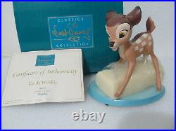 WDCC Walt Disney Classics Collection Bambi Kinda Wobbly with Box + COA #4002442