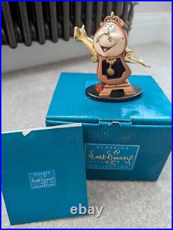 WDCC Walt Disney Classics Collection Cogsworth Just In Time