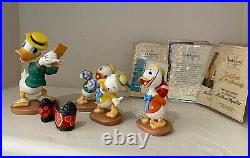 WDCC Walt Disney Classics Collection Donald Duck MR. Duck Steps Out 5 pcs set