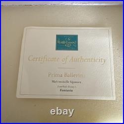 WDCC Walt Disney Classics Collection Fantasia Prima Ballerina with Box, COA