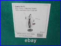 WDCC Walt Disney Classics Collection Figurine 1995 Cruella de Vil Dalmatians