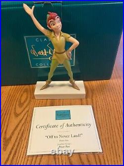 WDCC Walt Disney Classics Collection Figurine Off to Never Land