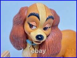 WDCC Walt Disney Classics Collection Lady And The Tramp w Boxes COA NIB