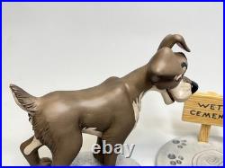 WDCC Walt Disney Classics Collection Lady And The Tramp w Boxes COA NIB