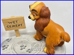 WDCC Walt Disney Classics Collection Lady And The Tramp w Boxes COA NIB