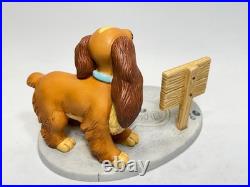 WDCC Walt Disney Classics Collection Lady And The Tramp w Boxes COA NIB