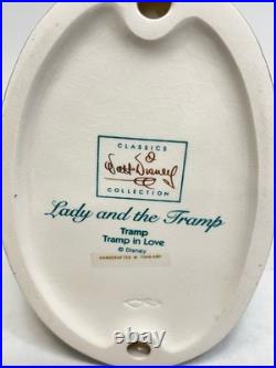 WDCC Walt Disney Classics Collection Lady And The Tramp w Boxes COA NIB