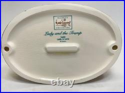 WDCC Walt Disney Classics Collection Lady And The Tramp w Boxes COA NIB