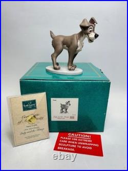 WDCC Walt Disney Classics Collection Lady And The Tramp w Boxes COA NIB