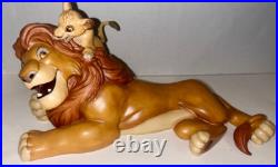 WDCC Walt Disney Classics Collection Lion King Pals Forever & Nala. One Repair