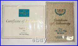 WDCC Walt Disney Classics Collection Lion King Pals Forever & Nala. One Repair