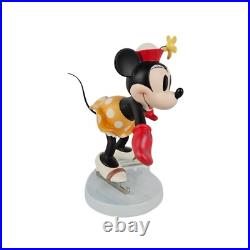 WDCC Walt Disney Classics Collection Minnie Mouse On Ice Whee! With Box & COA